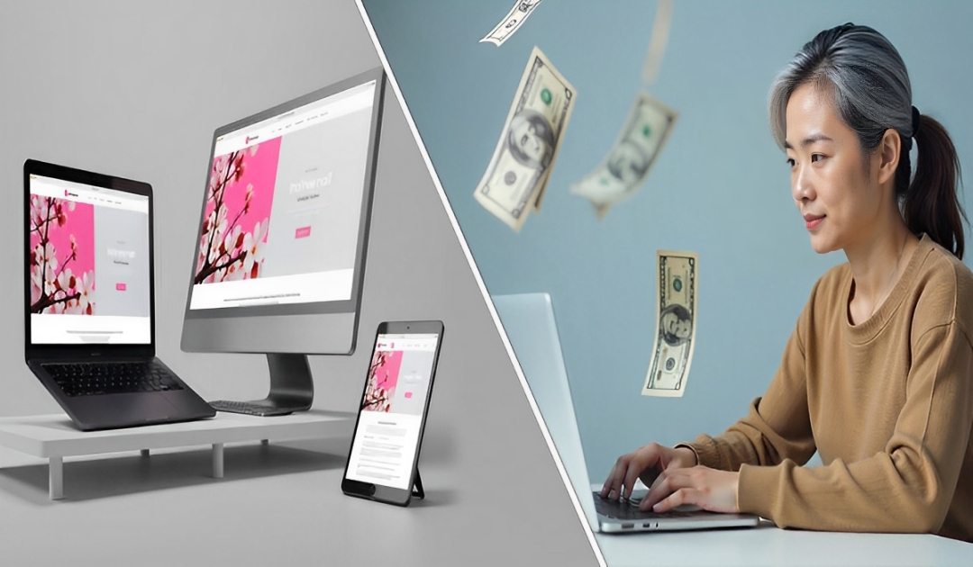 Earn money by creating website